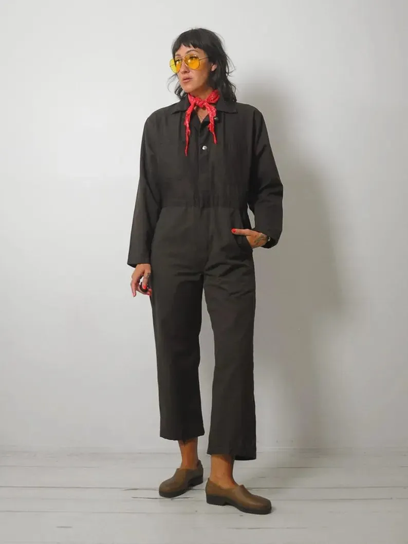 1960's WW Coco Brown Coveralls