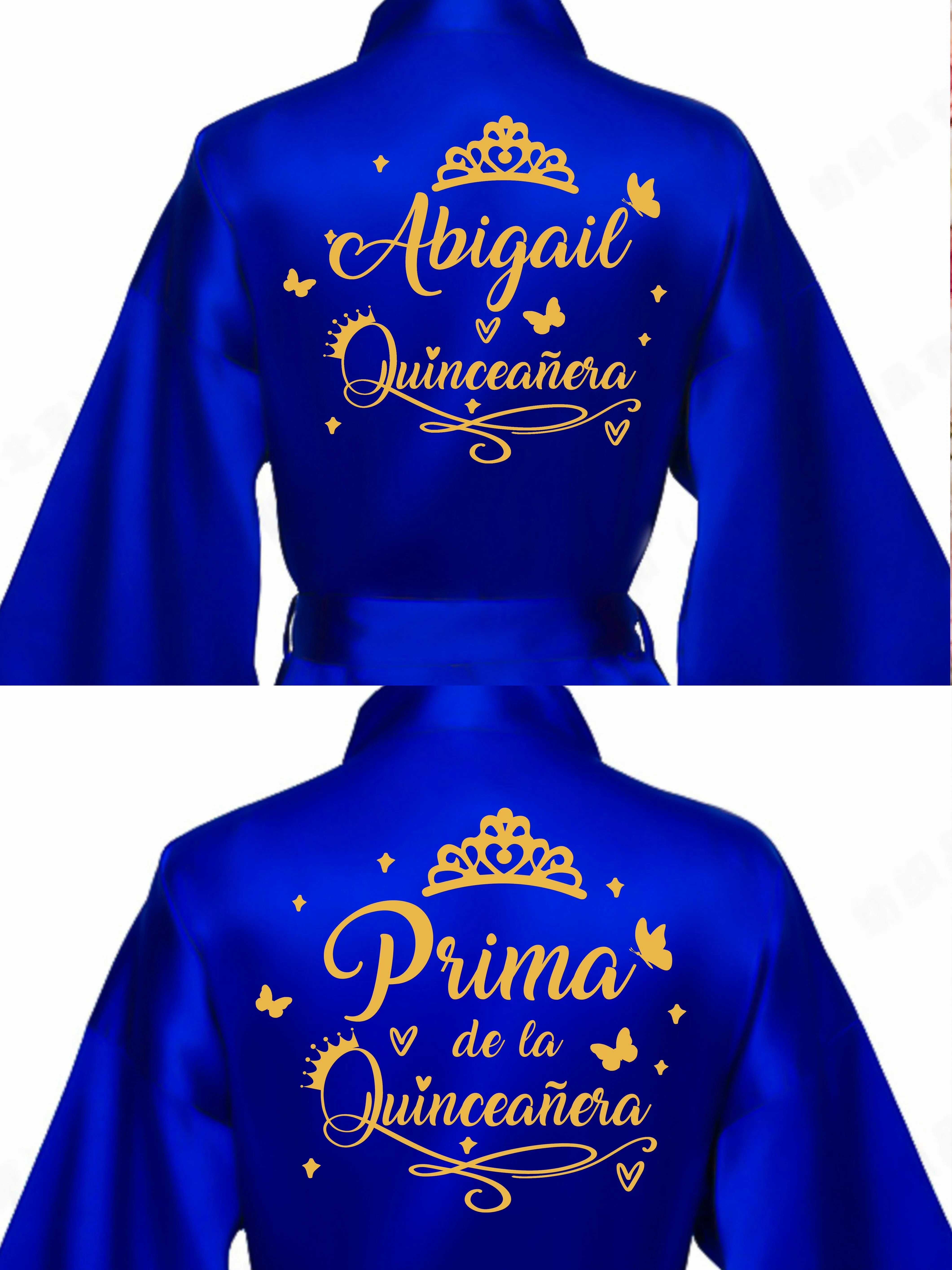 2 Batas quinceanera Royal blue with Gold