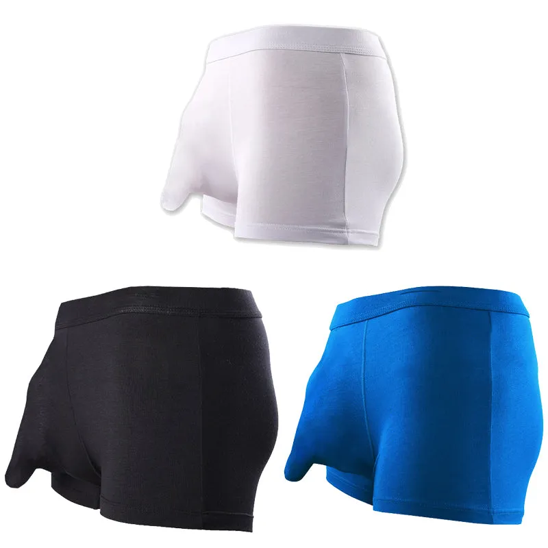 3* Pack Newest Elephant Style Micro Modal Low Rise Boxer Brief-2023 New Year Sale🔥‼ AMAZING 45% DISCOUNT 🔥‼ END SOON 😍 !