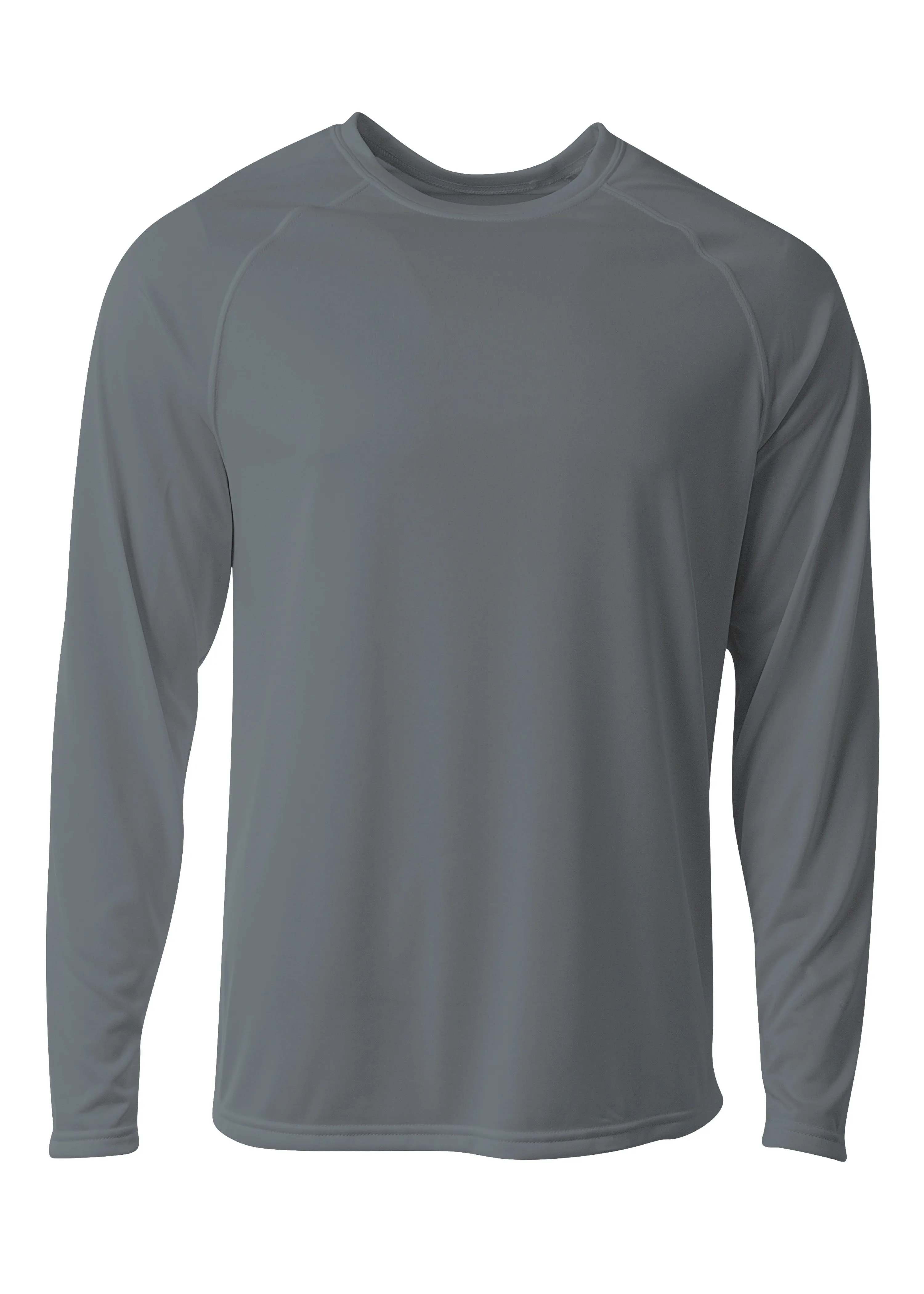 A4 Mens SureColor Long Sleeve Cationic Tee