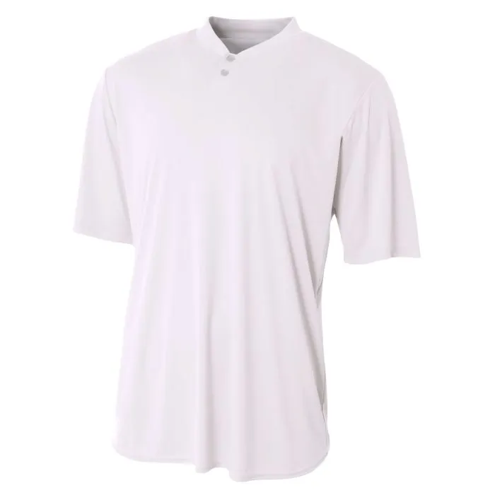 A4 Men's Tek 2-Button Henley