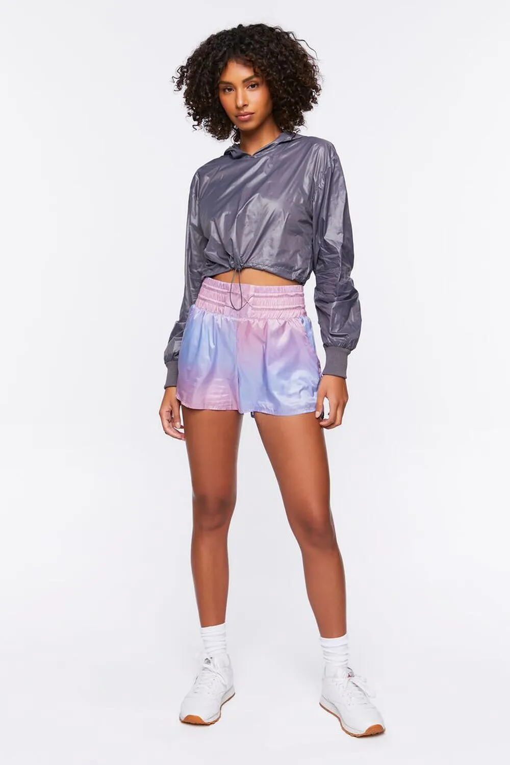 Active windbreaker Forever 21, charcoal