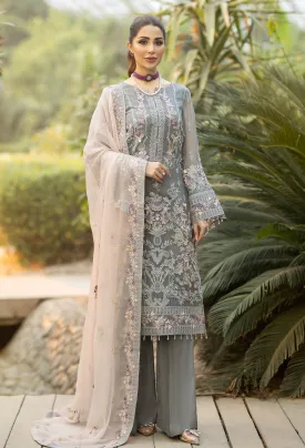 Adan's Libas Wisteria Embroidered Chiffon Collection – Martina