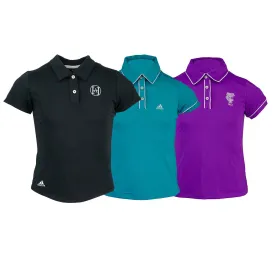 adidas Girl's Logo Overrun Polo Shirt Assorted Colors