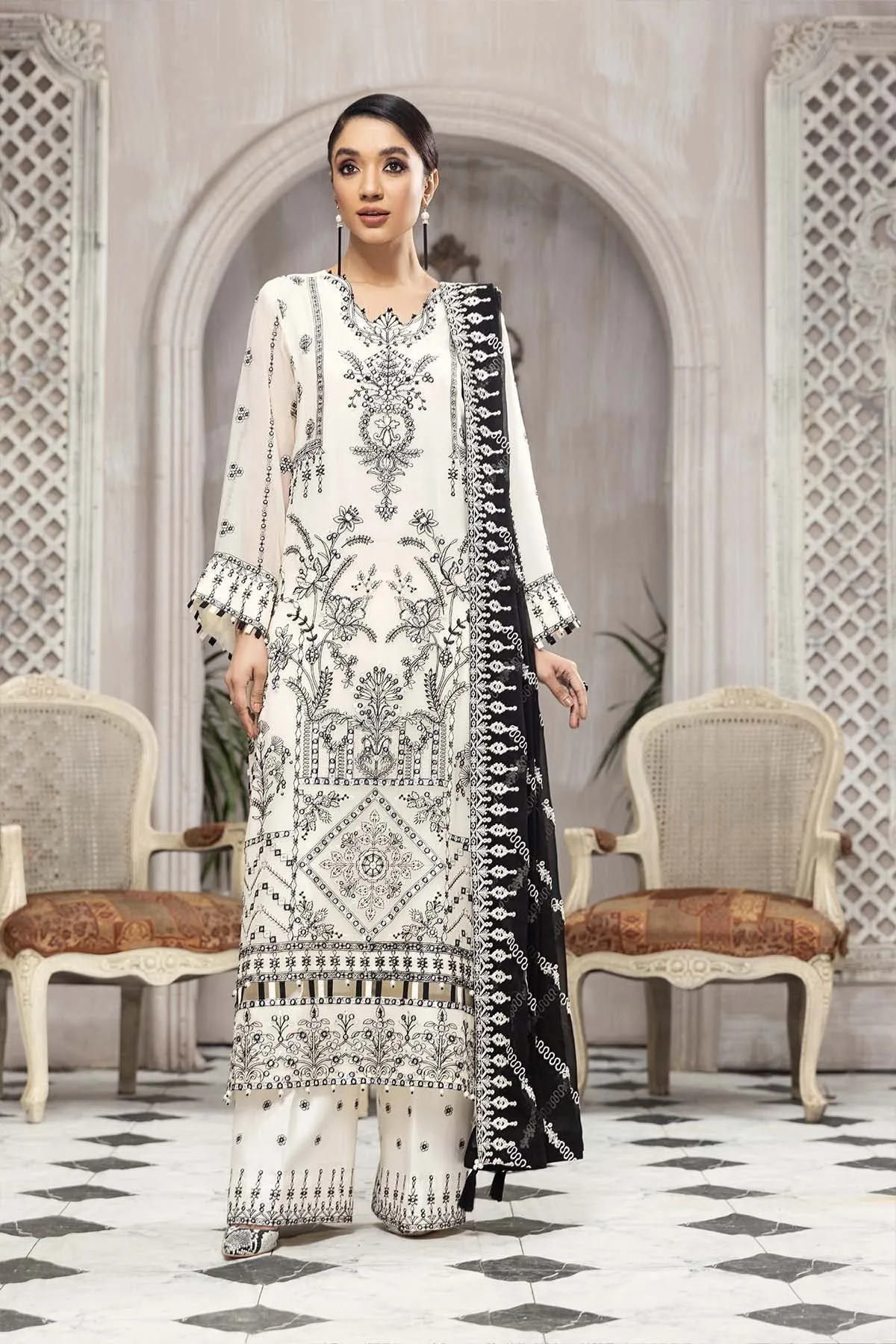 Alizeh Ik Dastaan Embroidered Chiffon Collection – Pasbaan