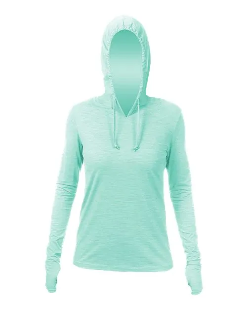 ANETIK Women's Breeze Tech Hooded Long Sleeve T-Shirt