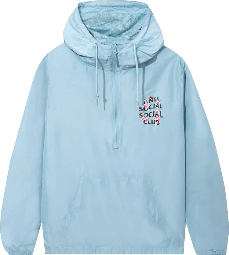 Anti Social Social Club Kkoch Anorak 'Aqua', blue