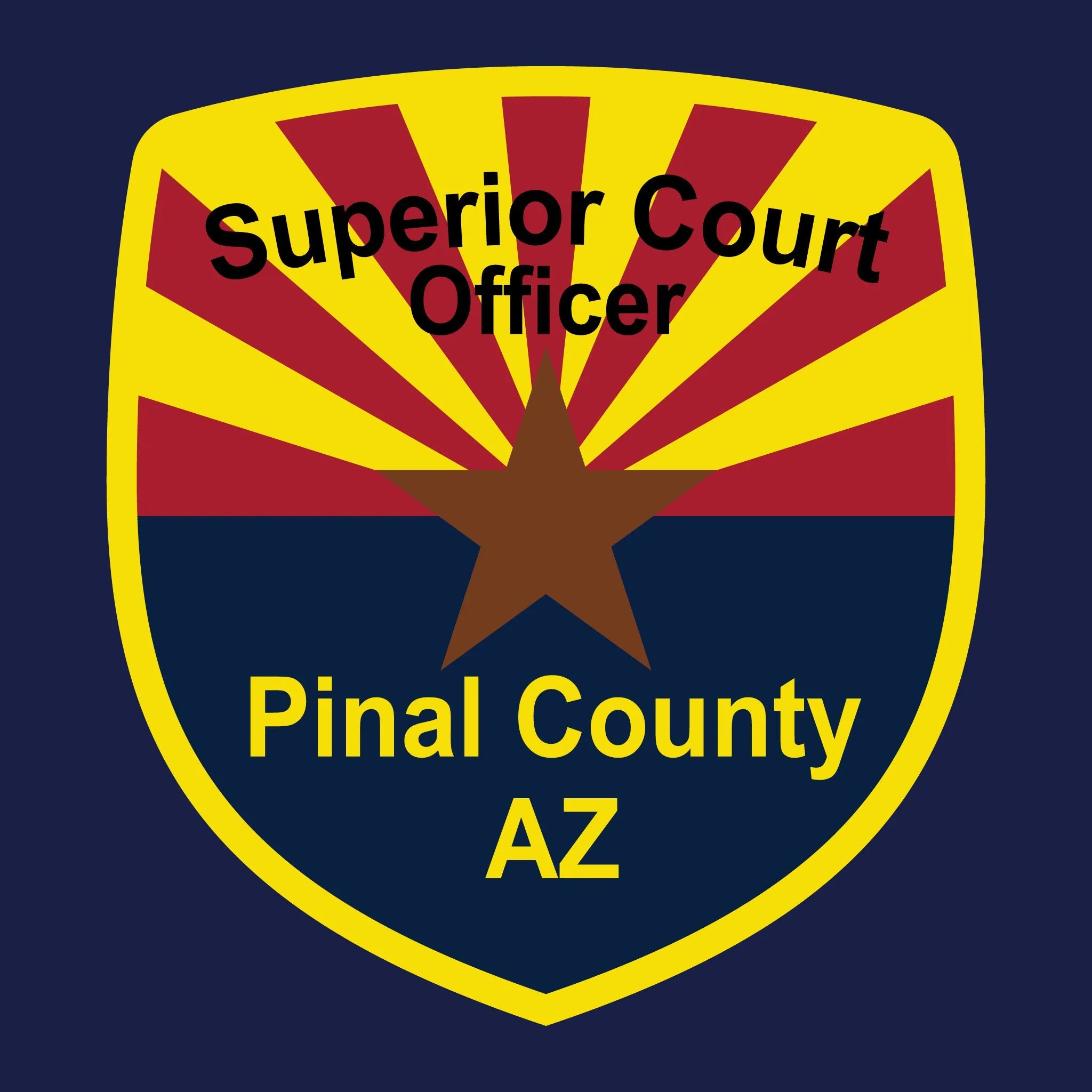 [ARIZONA SUPERIOR COURT] Performance Polo [NAVY]