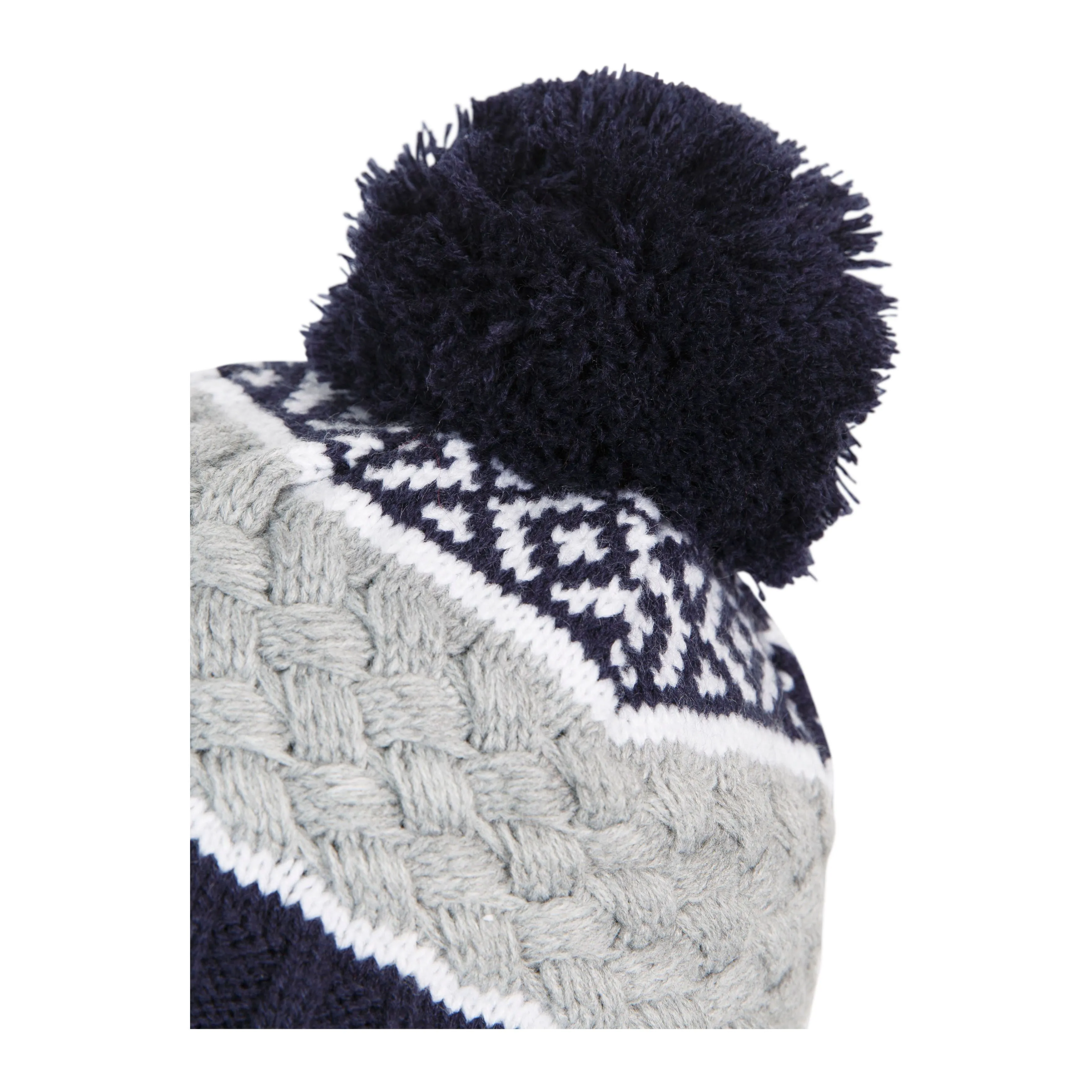 Axel Kids Lined Kids Knitted Hat in Navy