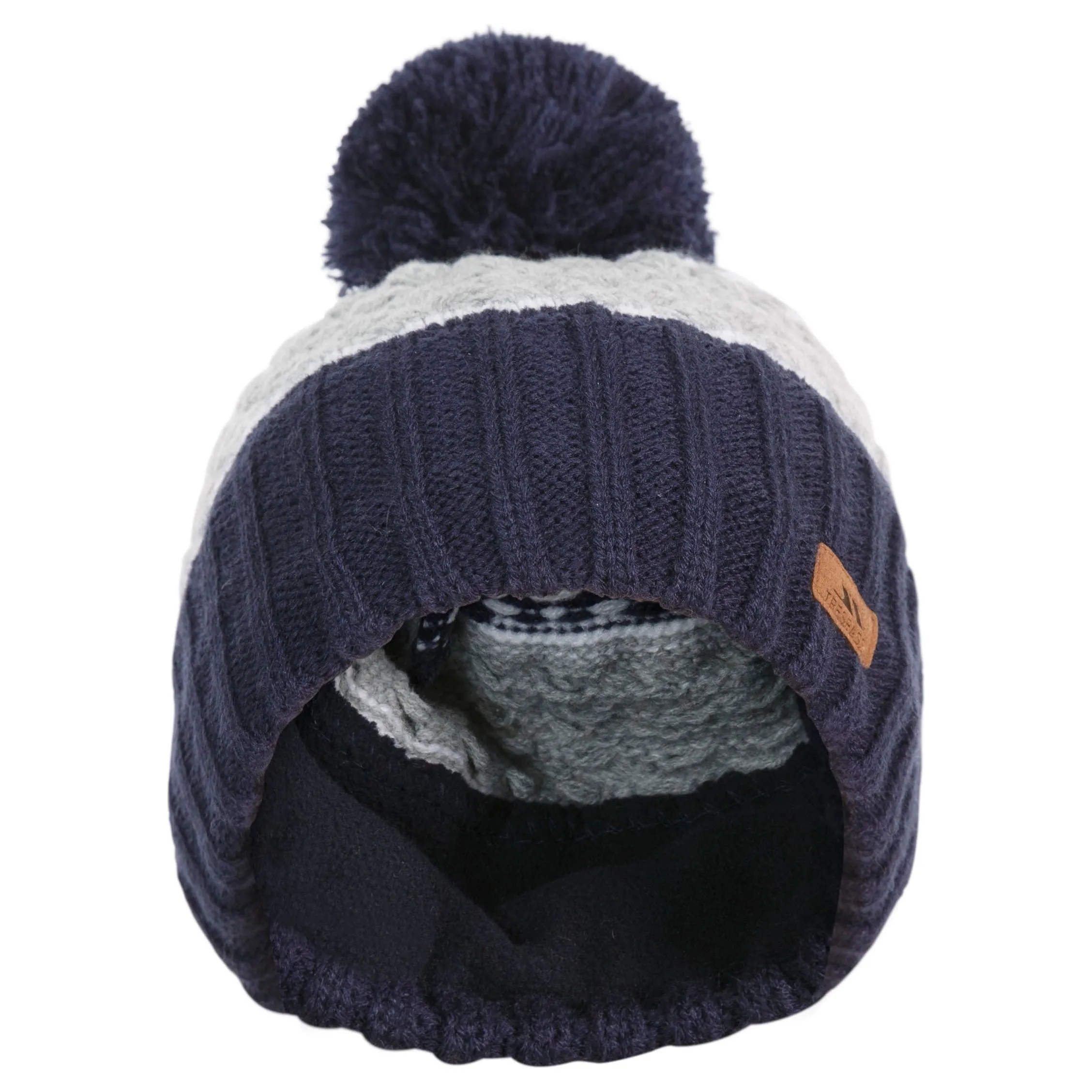 Axel Kids Lined Kids Knitted Hat in Navy