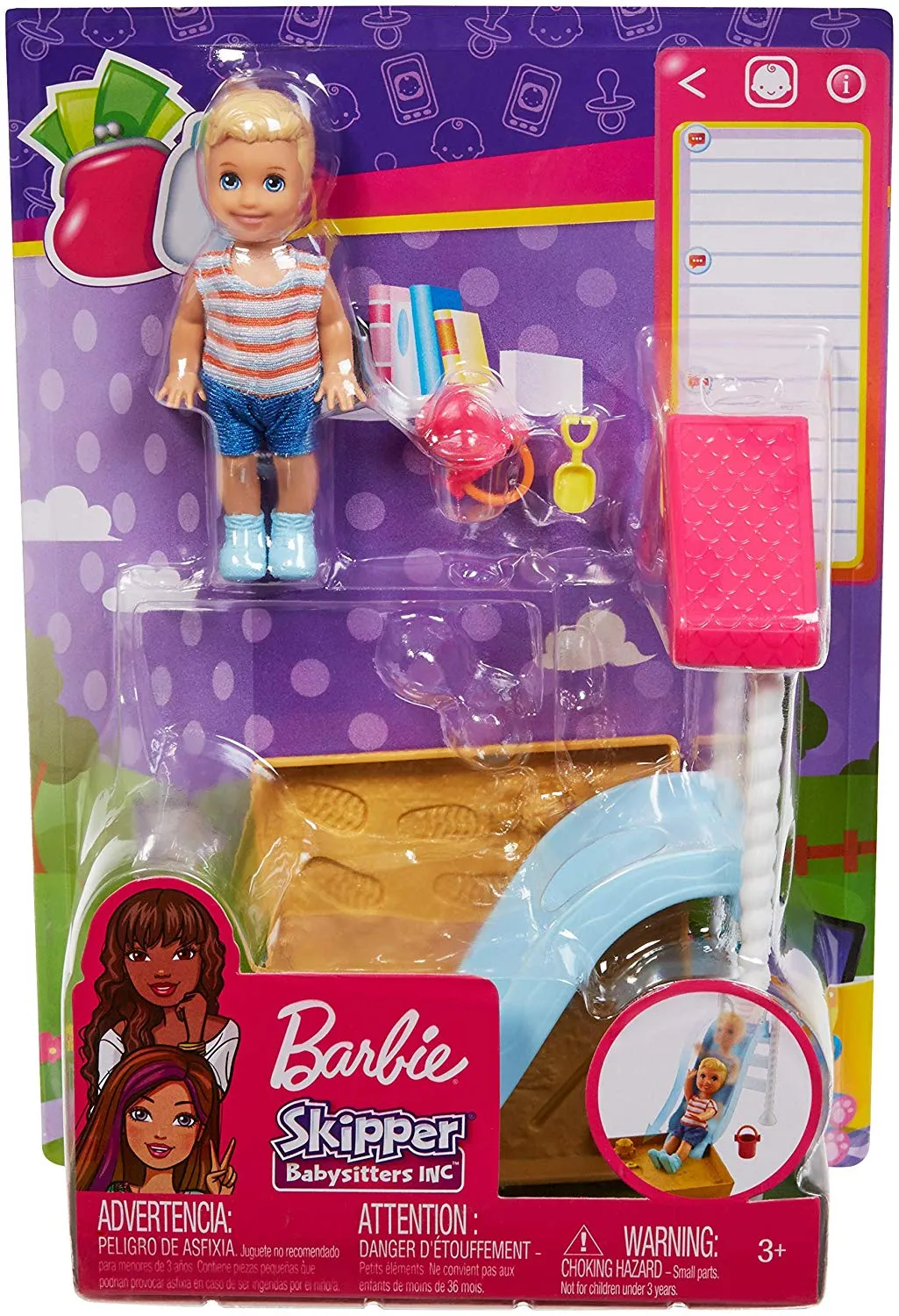 Barbie Skipper Babysitters Inc. Playground Playset