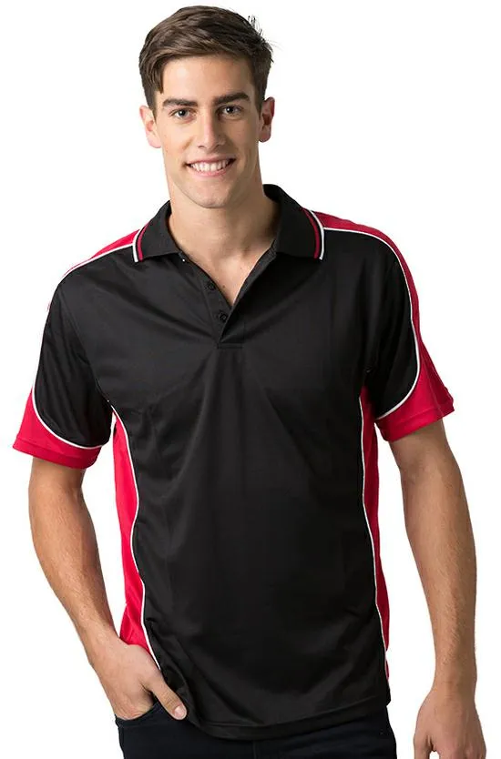 Be Seen BSP15 Mens Cooldry Micromesh Polo Shirt