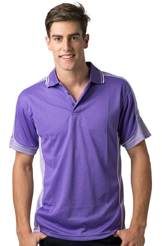 Be Seen BSP15 Mens Cooldry Micromesh Polo Shirt