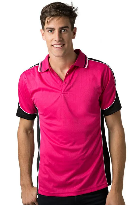 Be Seen BSP15 Mens Cooldry Micromesh Polo Shirt