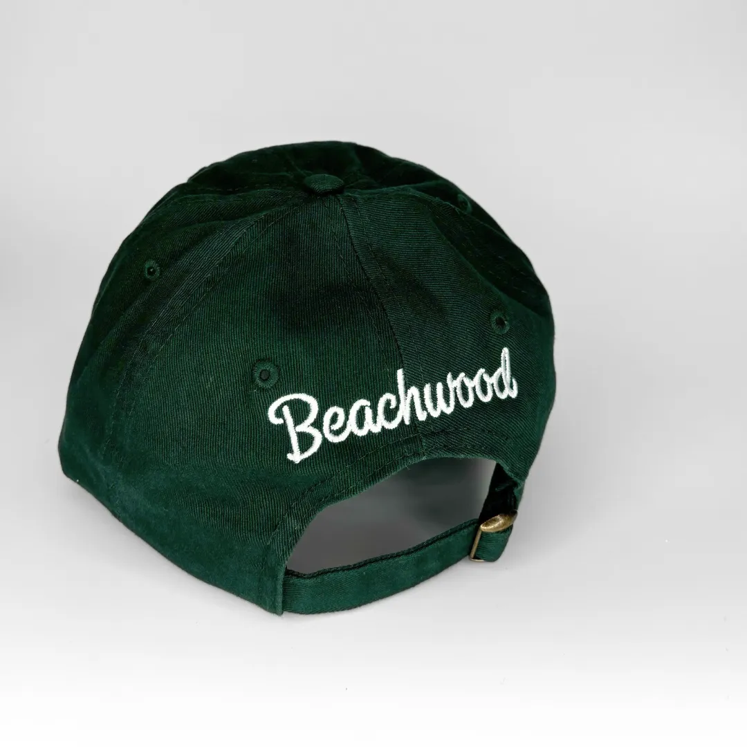 Beachwood Brewing Baseball Hat - Forest Green