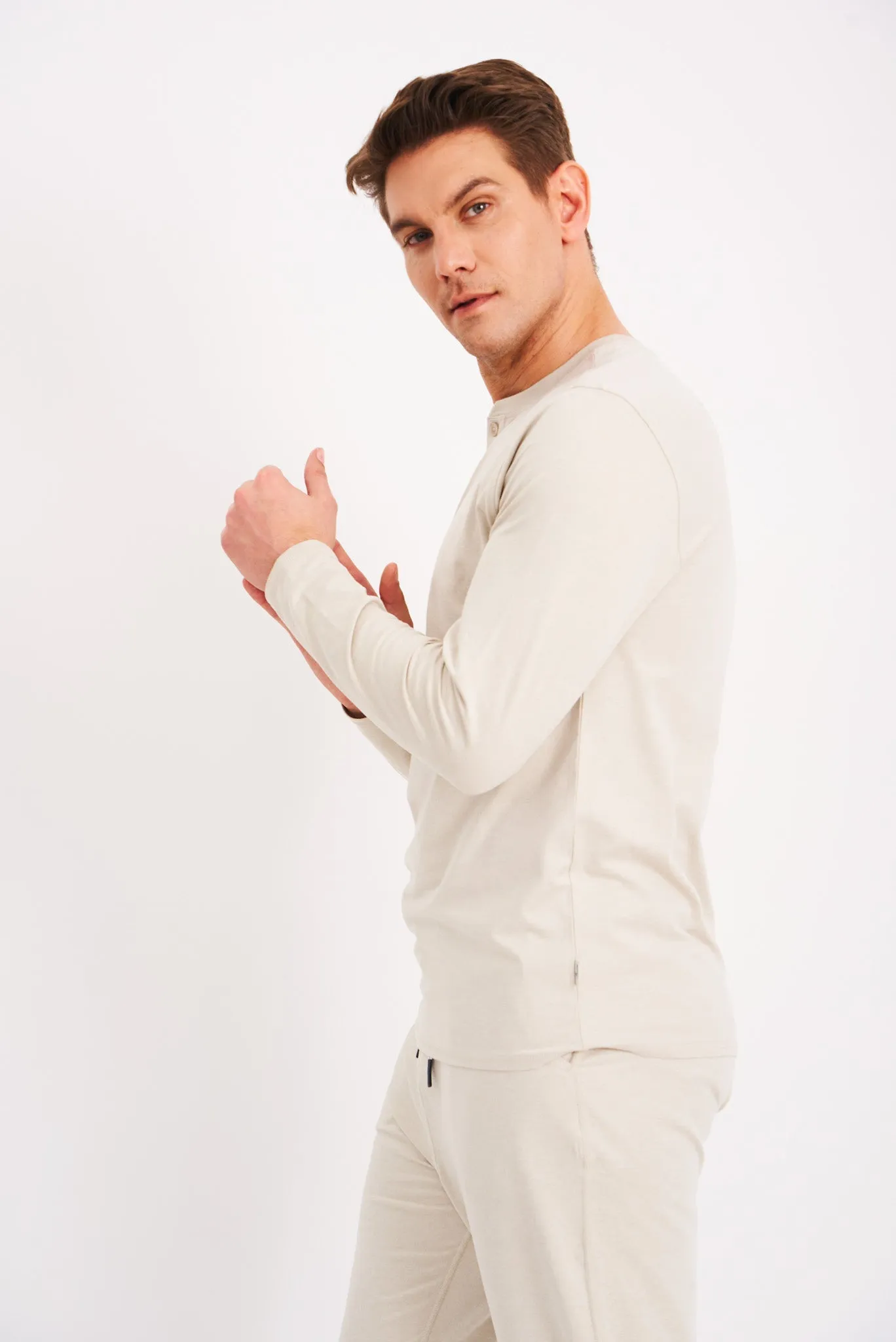 Beause - TOKACHI LONG SLEEVE HENLEY