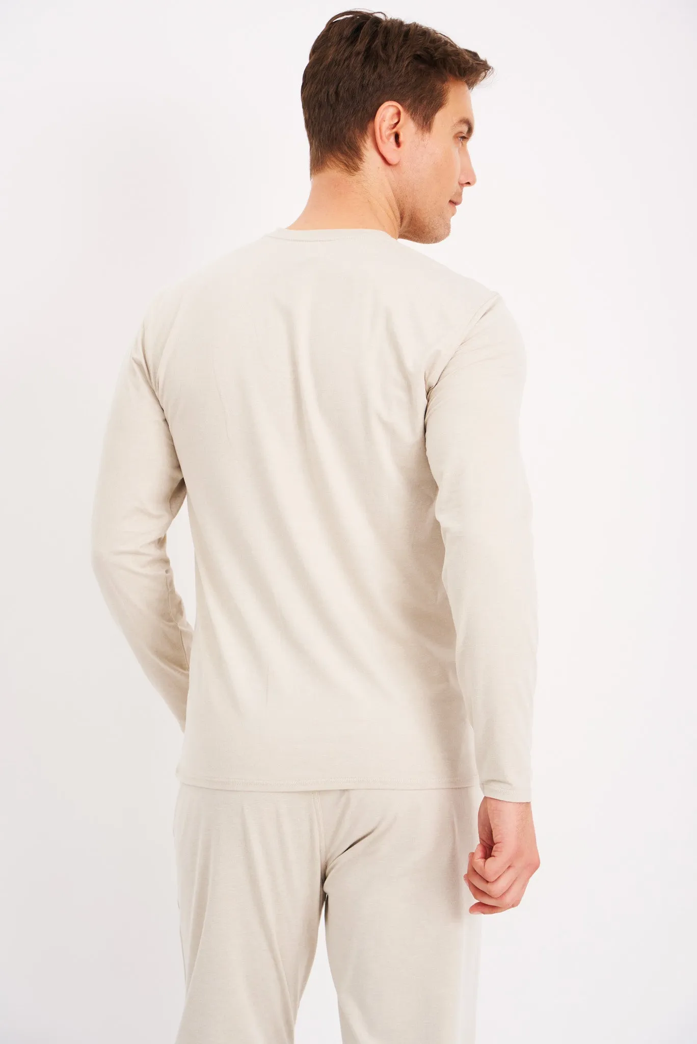 Beause - TOKACHI LONG SLEEVE HENLEY