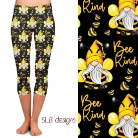 Bee kind gnome Capris