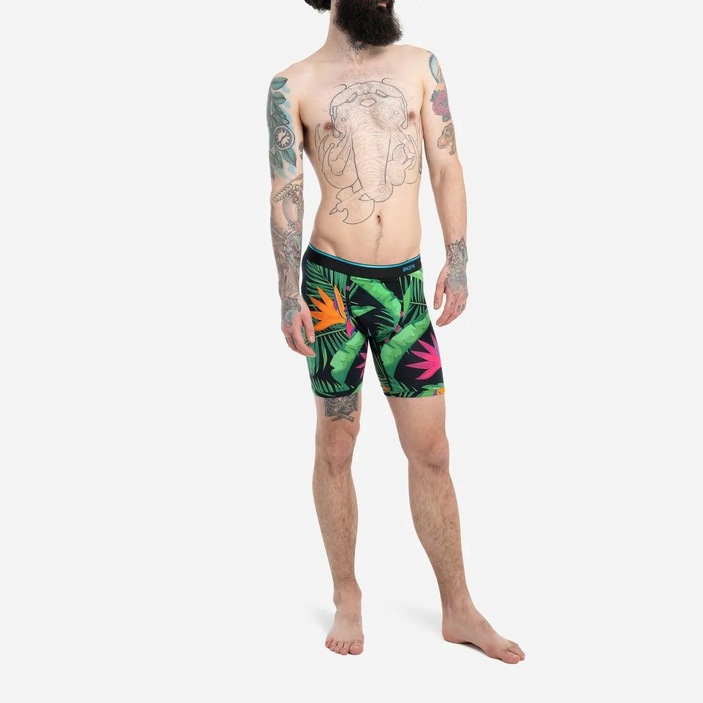 BN3TH CLASSIC BOXER BREIF PRINT - JUNGLE PARADISE