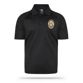 [CALDWELL PD] Performance Polo [BLK/GRY]