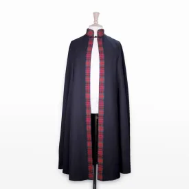 Child's Choir Cape with Tartan Trim