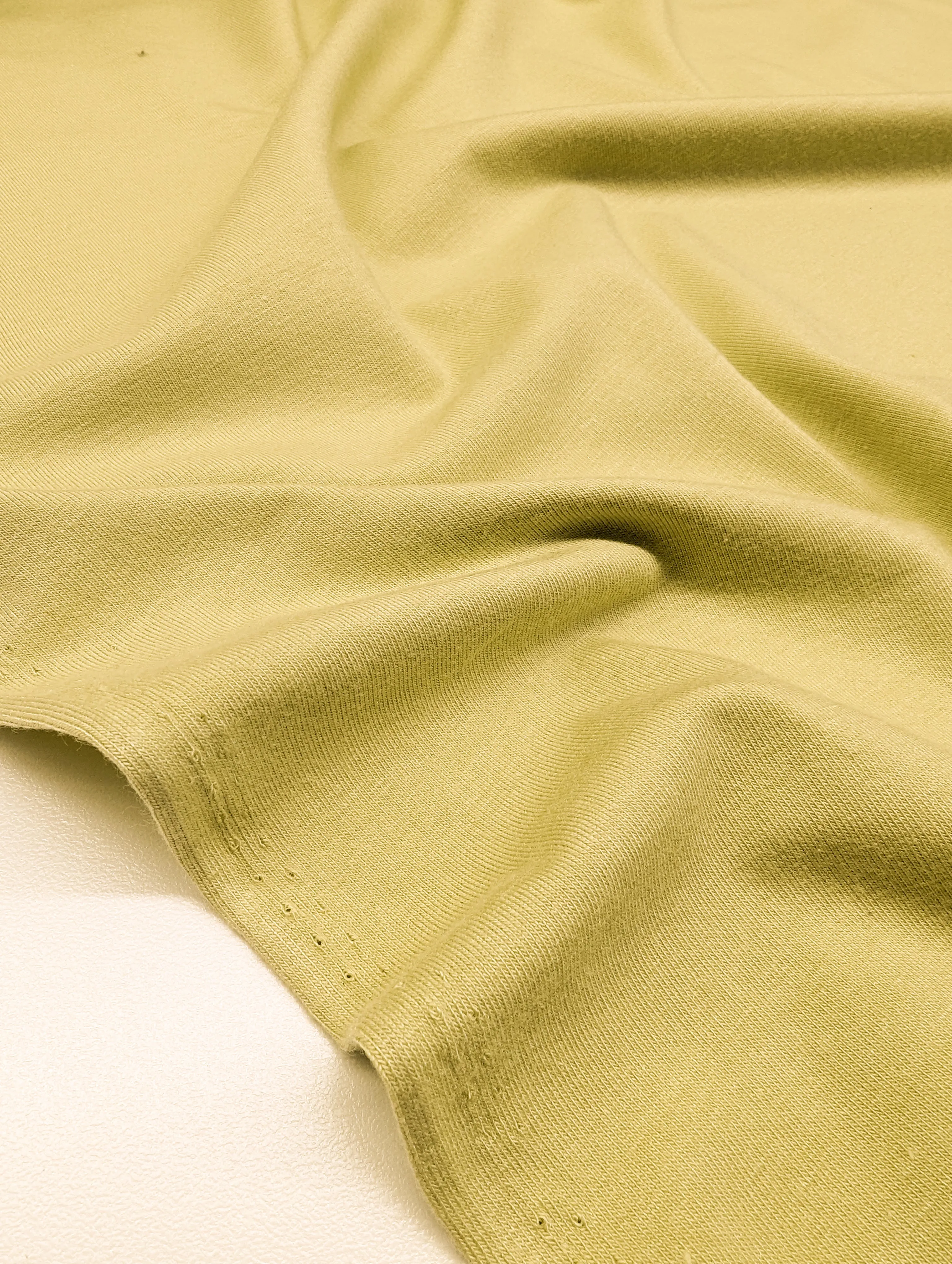 Cotton Modal Jersey Knit, Lemongrass