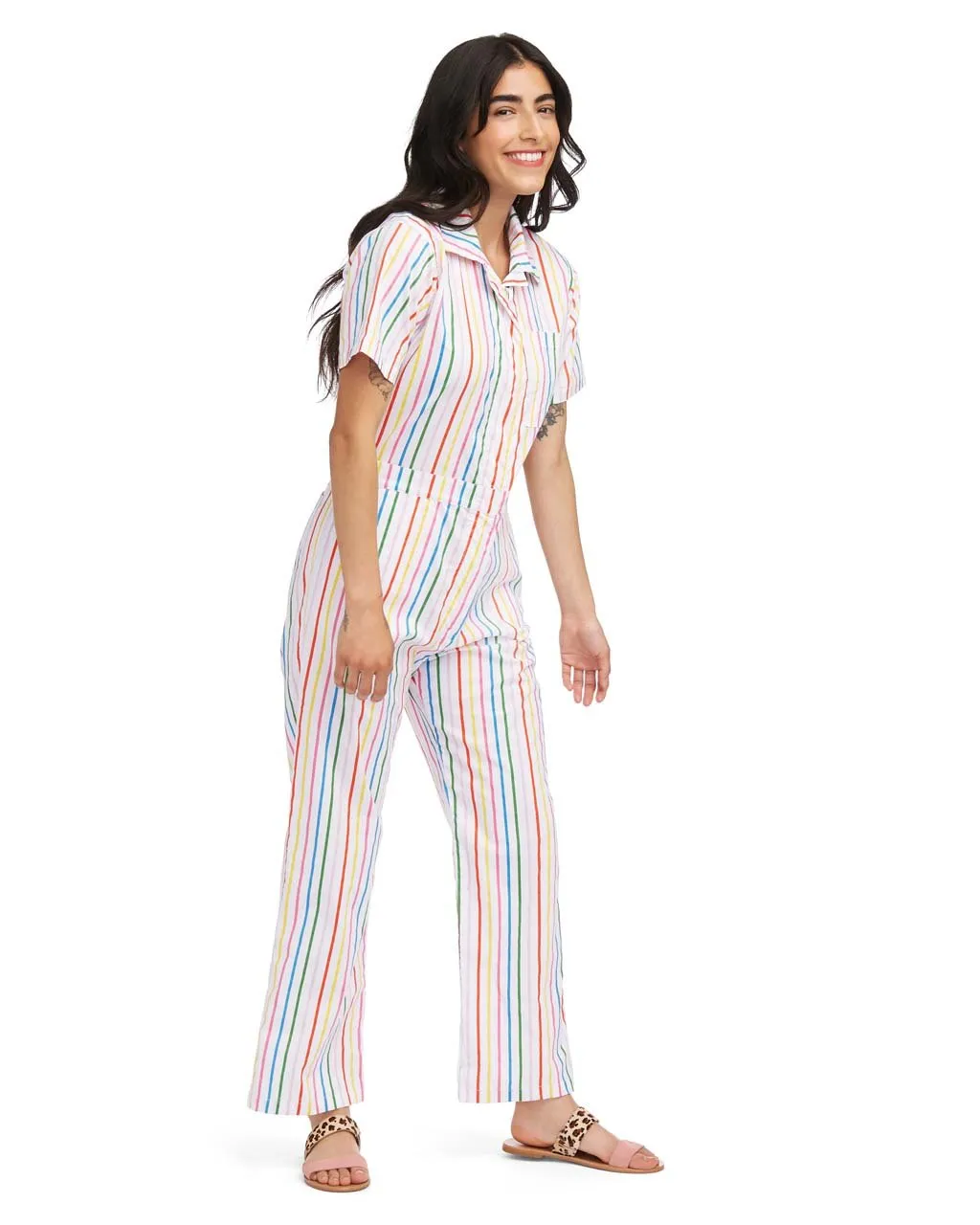 Coverall - Rainbow Stripe