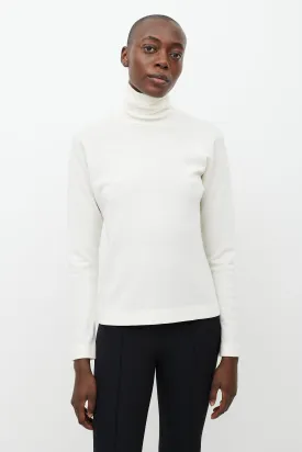 Cream Knit Turtleneck