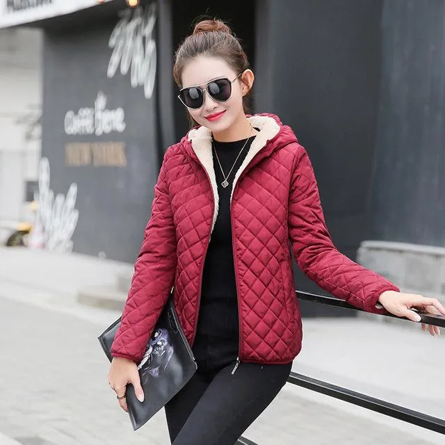 Crossed Padded Jacket