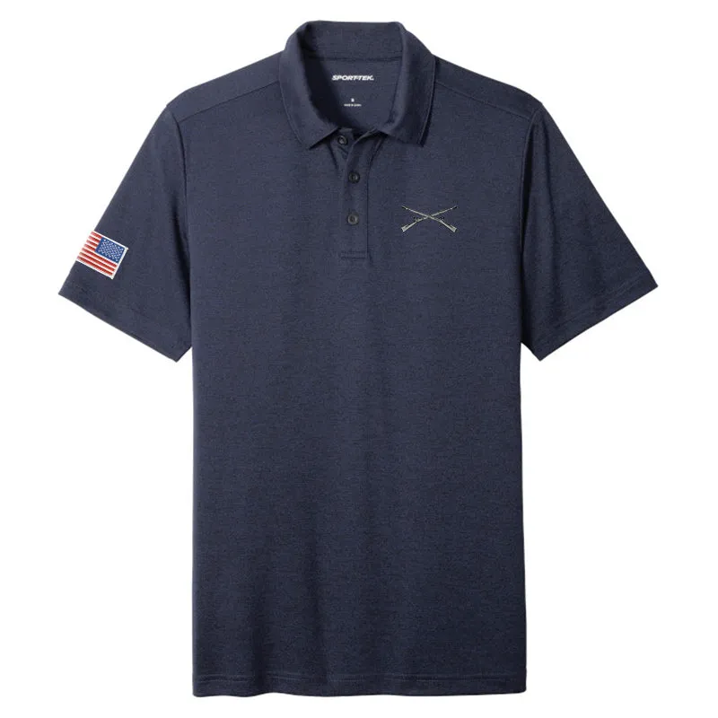 Crossed Rifles Performance Polo Shirt