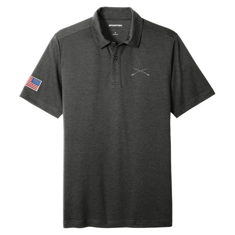 Crossed Rifles Performance Polo Shirt