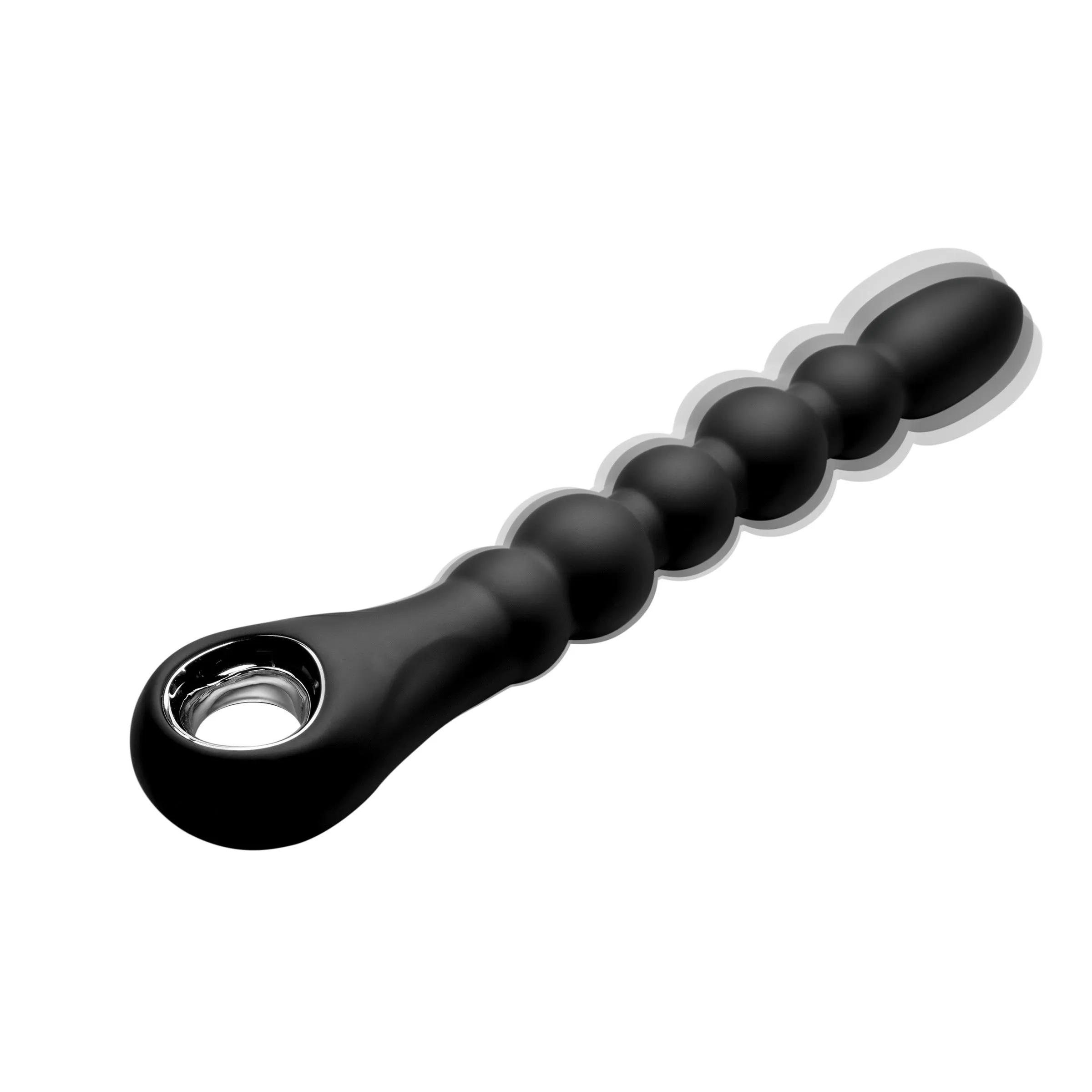 Dark Scepter 10X Vibrating Silcone Anal Beads