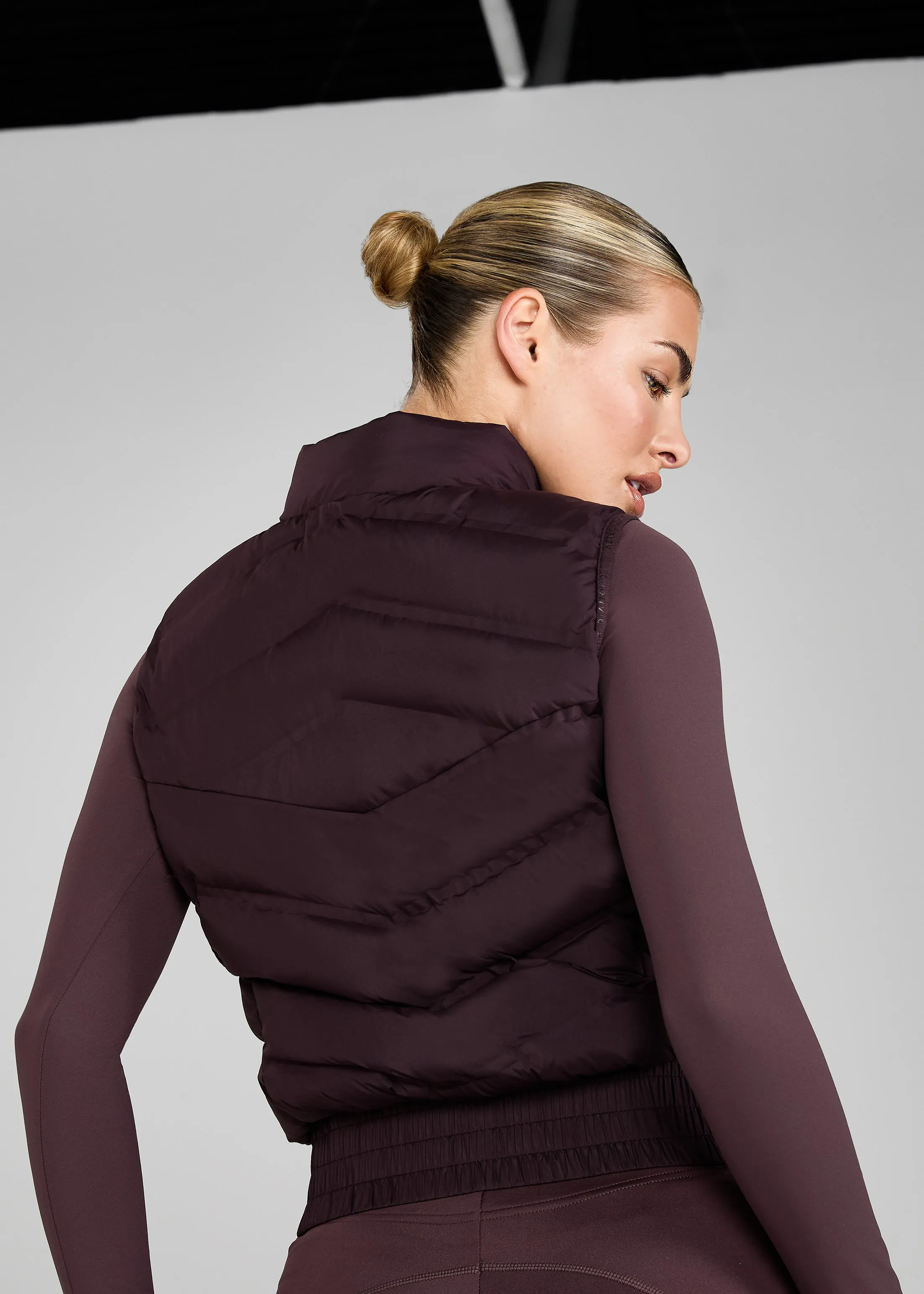 Deep Mauve Lightweight Gilet