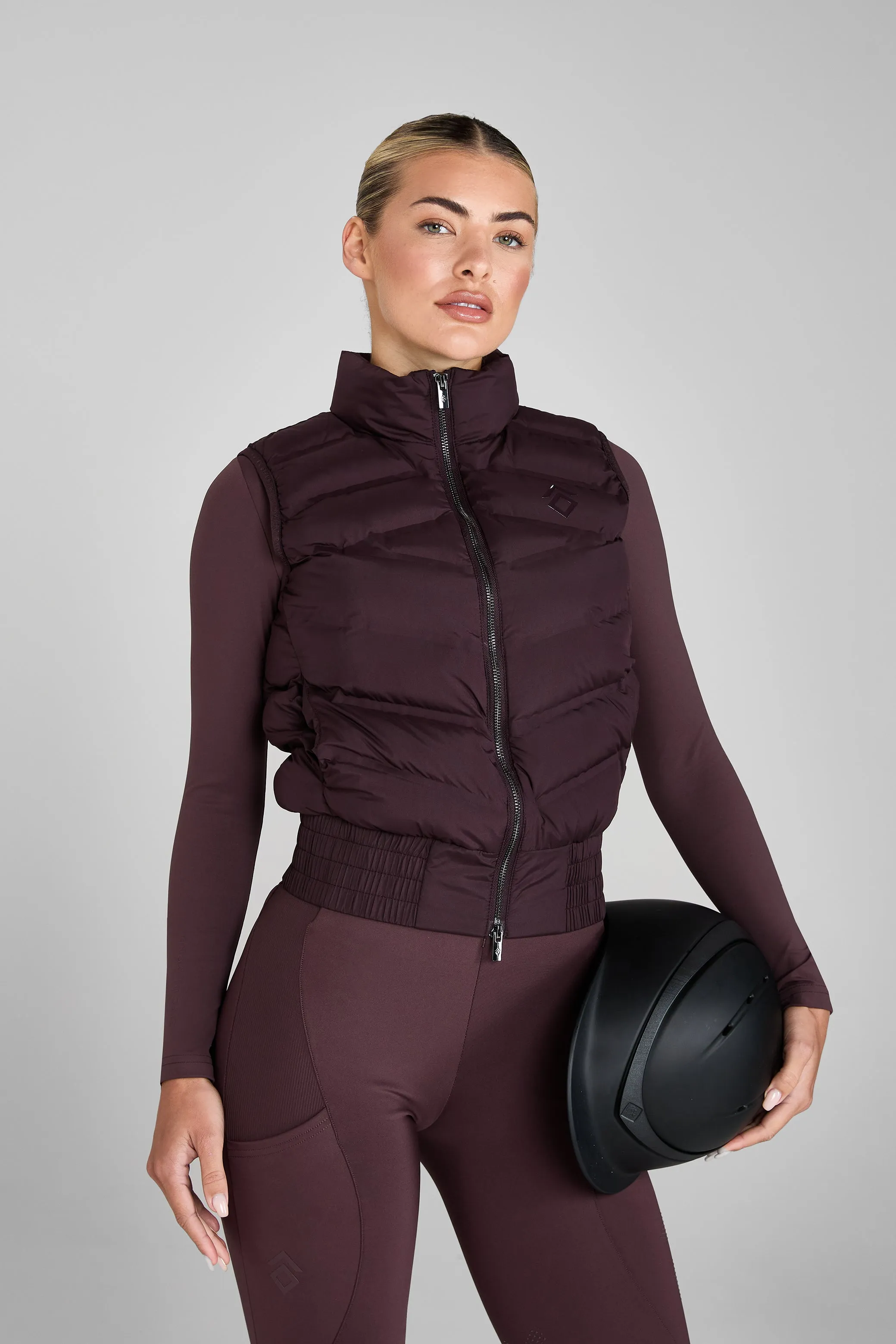 Deep Mauve Lightweight Gilet