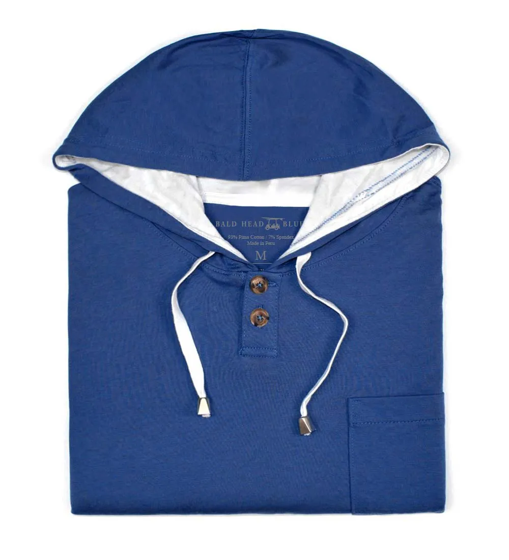 Deep Point Hoodie- Solid Medieval