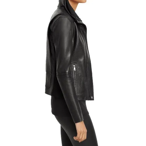 Designer Leather Jackets for Women: Nina