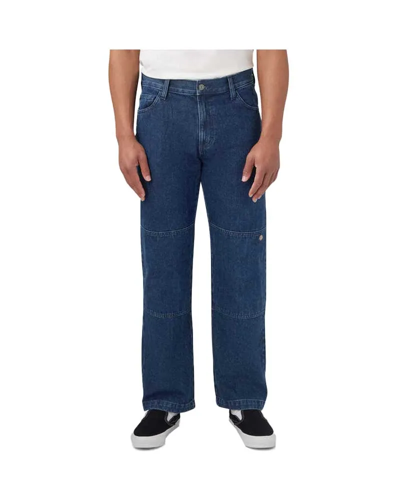 Dickies Loose Fit Denim Pant - Stonewash Indigo Blue