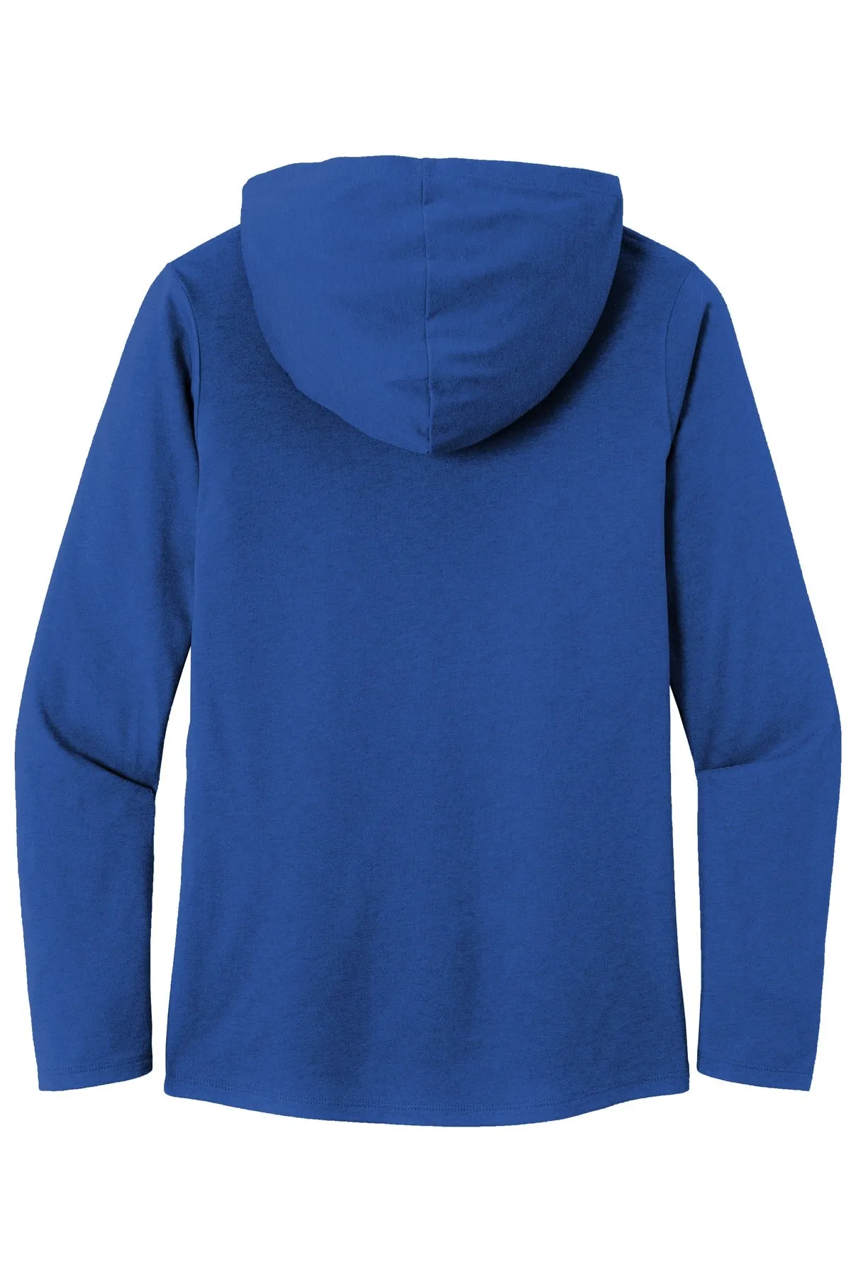 District Women's Perfect Tri Long Sleeve Hoodie. DM139L