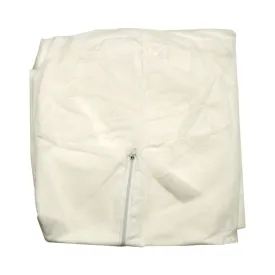 Dynarex - Disposable Coveralls, Universal Size, White, Case of 25