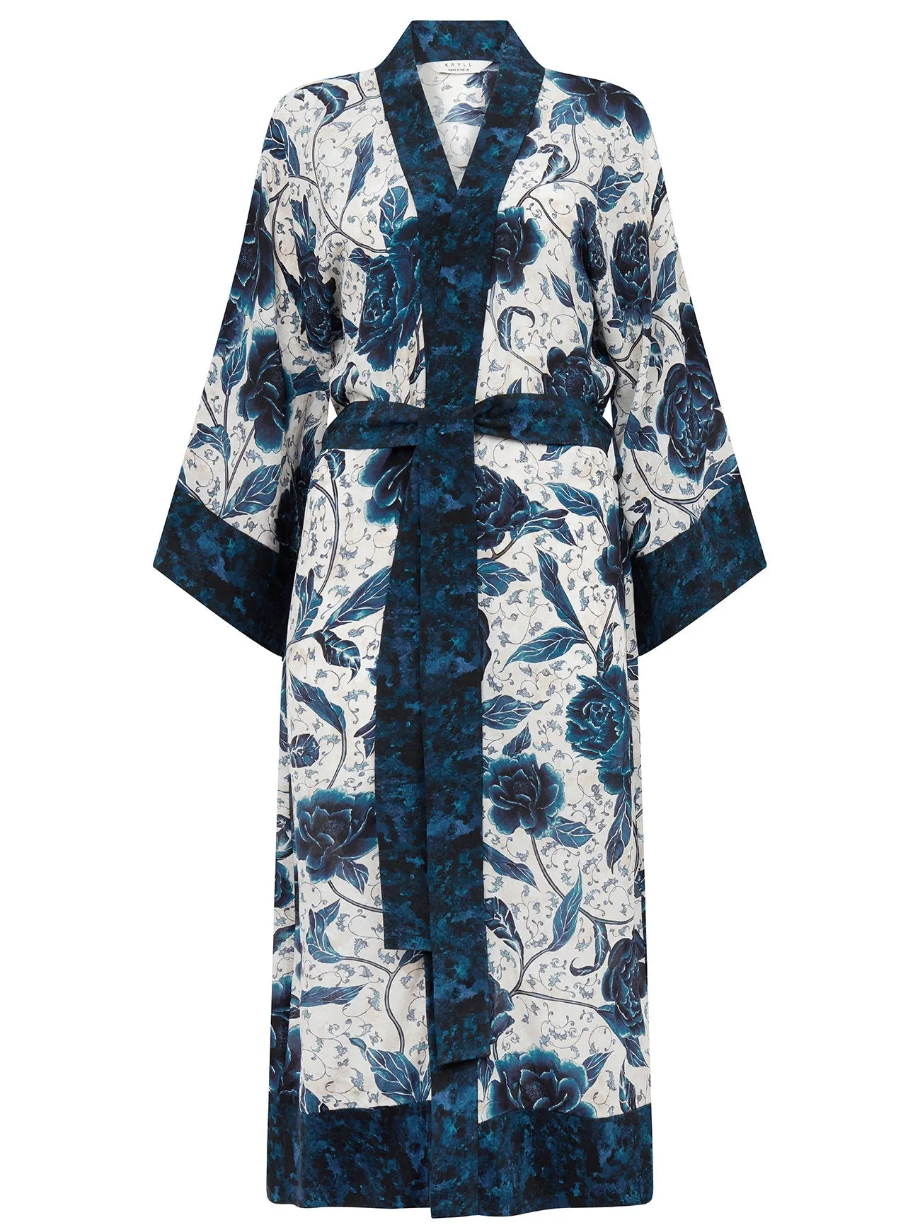 Florence Silk Kimono Robe