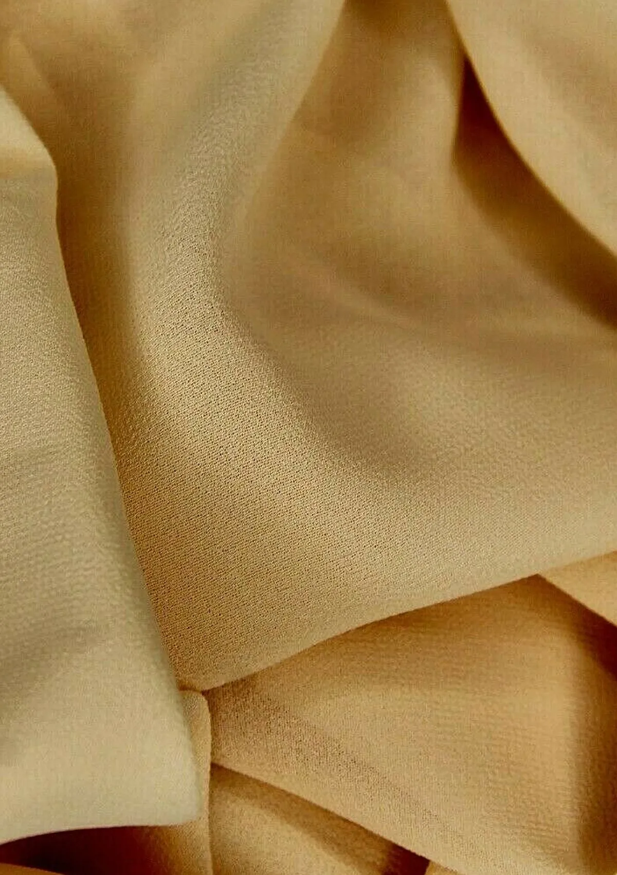 Georgette Chiffon Plain Crepe Dyed Fashion Fabric 60" Decoration, Craft & Dress ( GEORGETTE 1 )