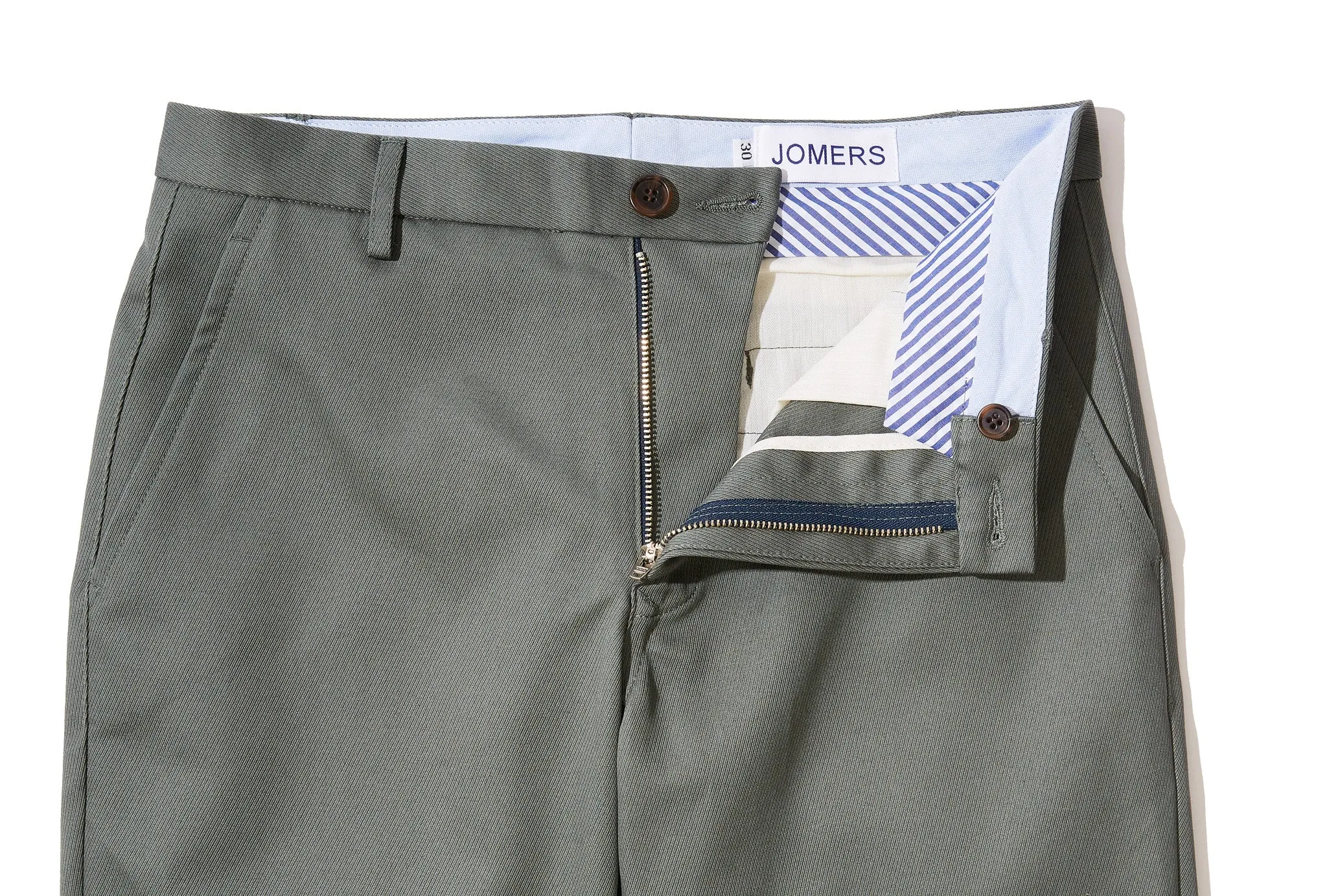 Gleane (Slim) - Sage Cavalry Twill Chino