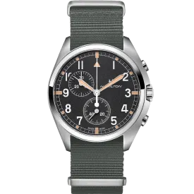 HAMILTON Khaki Aviation Pilot Pioneer Chrono Quartz H76522931