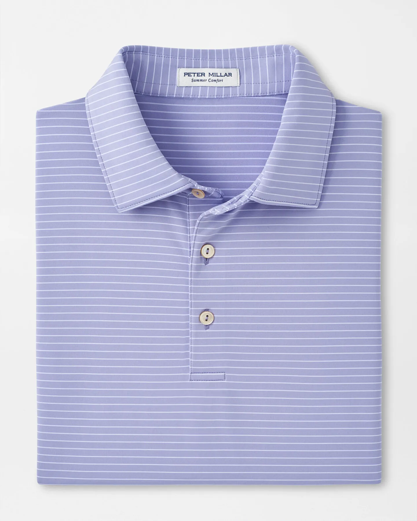 HEMLOCK PERFORMANCE JERSEY POLO - LAVENDER FOG