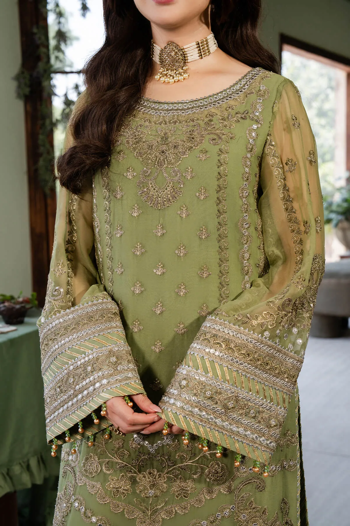 Imrozia x Hania Aamir Naina Chiffon Formals – I-191 Aabia