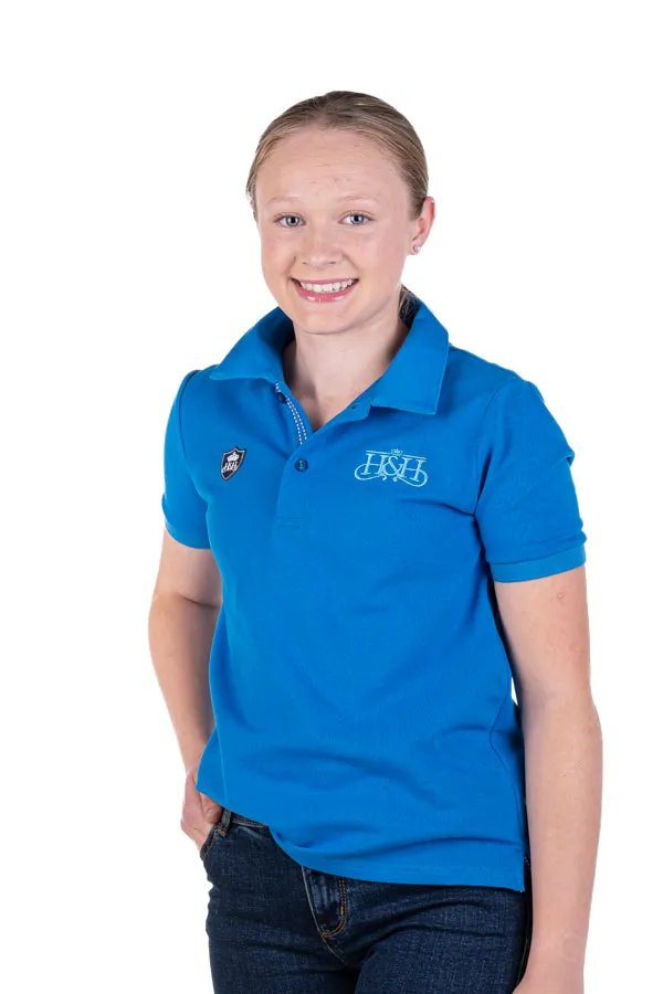 Junior Fitted Polo - EK13 Royal Blue