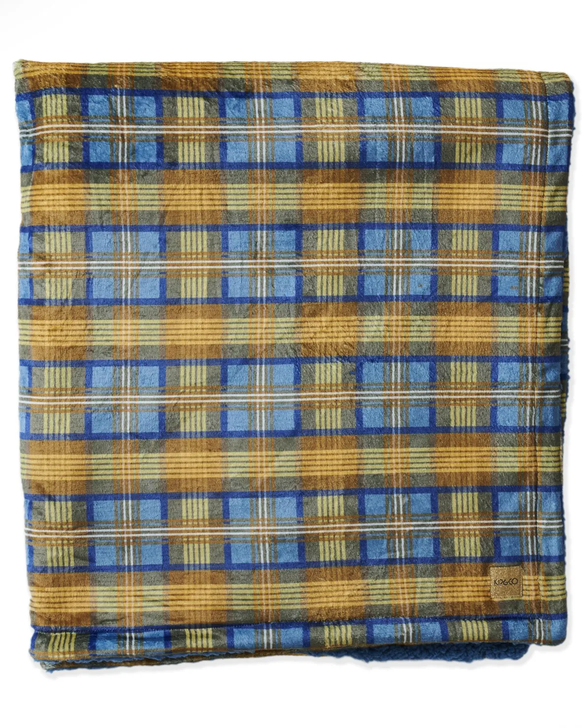 Kip & Co Cosy Tartan Kids Kuddle Blanket