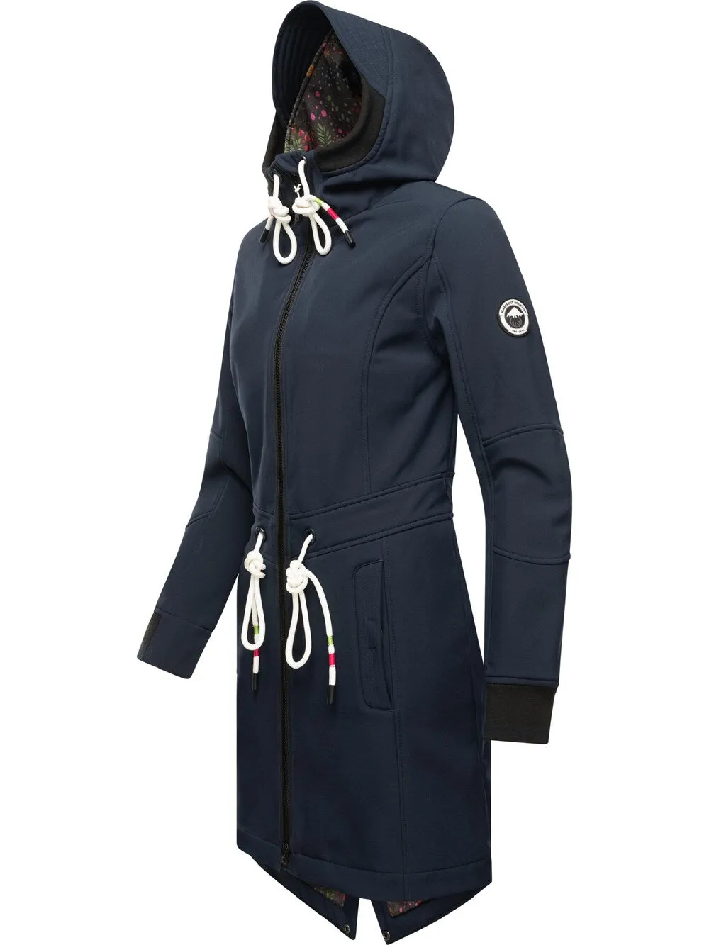 Marikoo Mount Furnica raincoat, dark blue