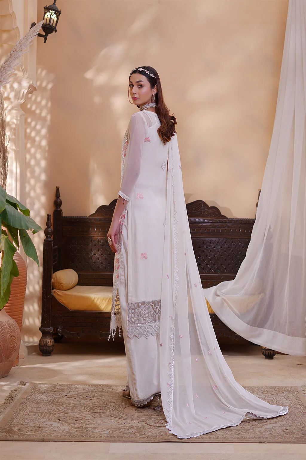 Maryam's Afsaneh Embroidered Formal Festive Collection – A-08