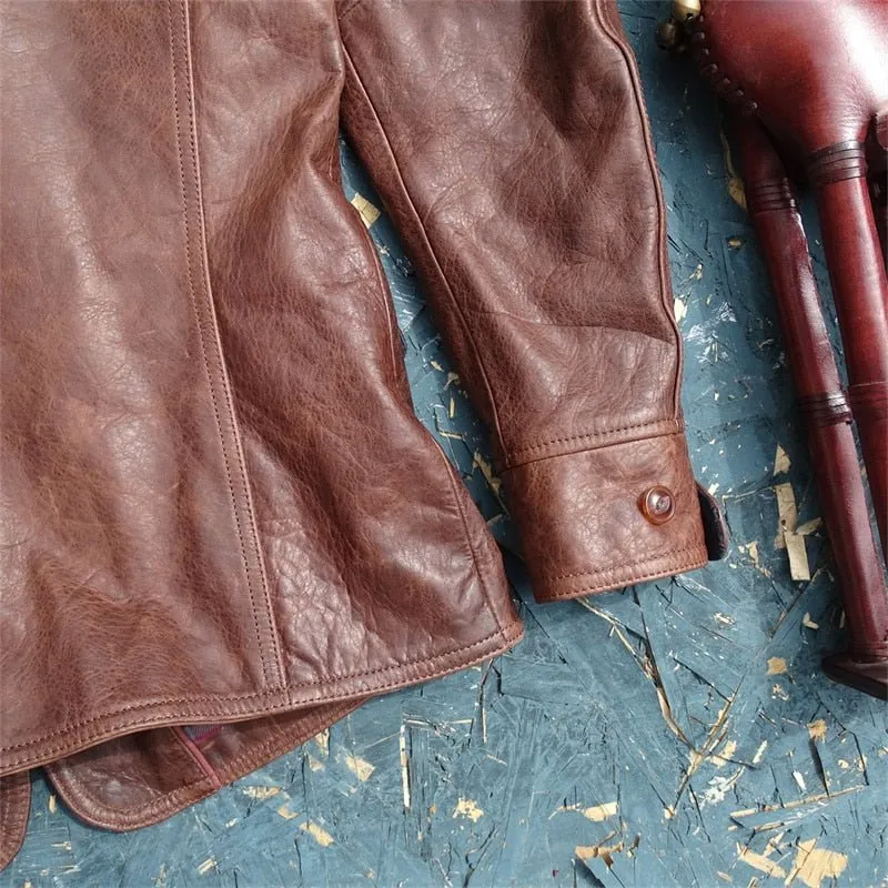 Mens Horsehide Leather Jacket